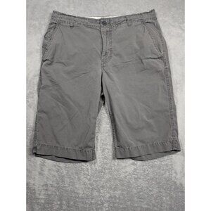 The North Face Shorts Mens Size Medium Gray Chino Outdoor Rugged Hiking